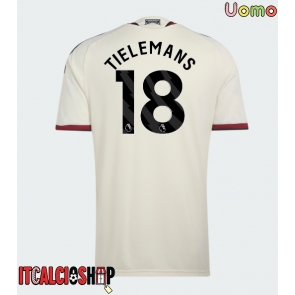 Manchester United Youri Tielemans #18 Terza Maglia 2026-27 Manica Corta